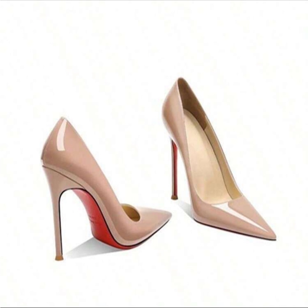 Elegant Nude Stiletto Heels